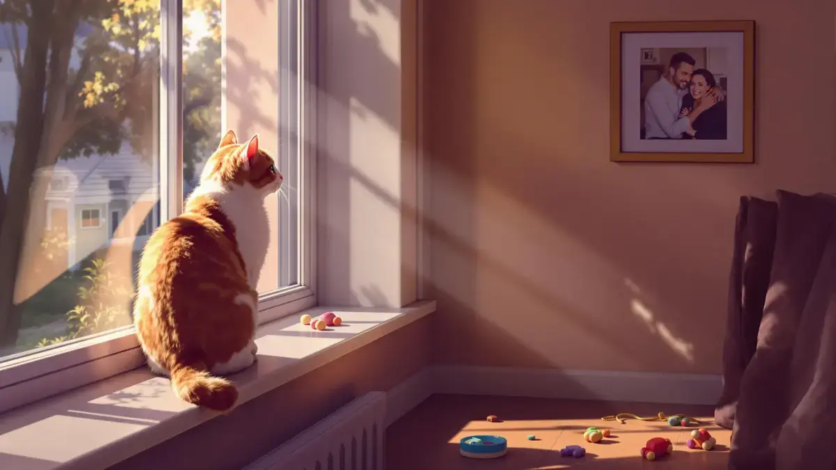 Volgens grondige wetenschappelijke studies, dit is de tijd die een kat nodig heeft om zijn baasje te vergeten