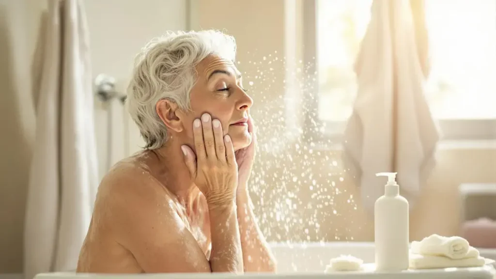 Wat is de beste douchefrequentie voor een goede gezondheid na 65 jaar