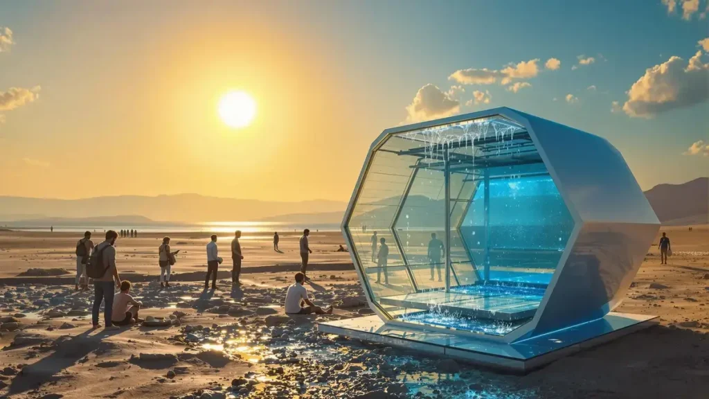 Zonne-aerojel, een essentiële doorbraak voor toegankelijke drinkwatervoorziening in crisisgebieden